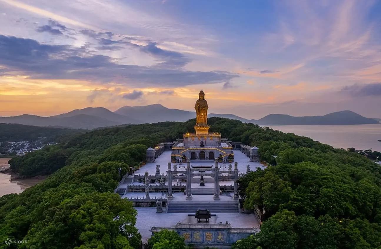 【普陀山+九華山】中國佛教四大名山雙覽・朝聖佛國聖境・祈福海天佛國聖境・舟山群島|素食交流考察團、無購物