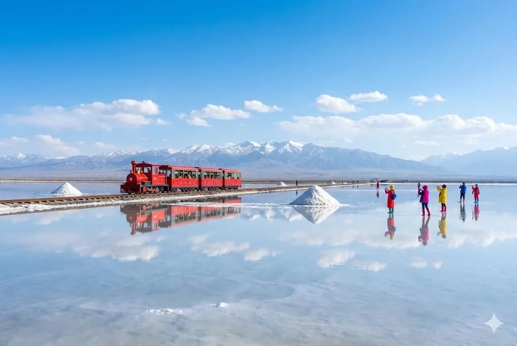 【甘青】青海湖・茶卡鹽湖・天空之鏡・水上雅丹霞・七彩丹霞・古絲路・河西走廊・西安兵馬俑・雙程動車|文化考察交流團、無購物